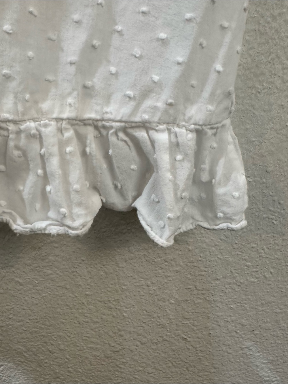 Hill House The Katherine Nap Dress In Sheer White Swiss Dot Size XS - Picture 8 of 13